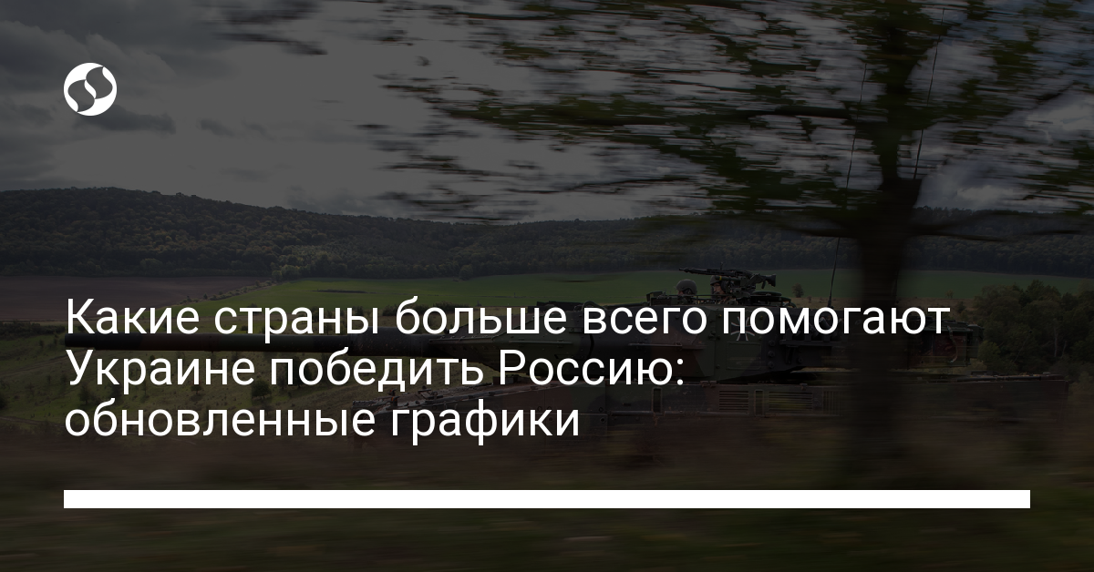 Which countries are helping Ukraine the most to defeat Russia: updated charts – Ukraine news, World