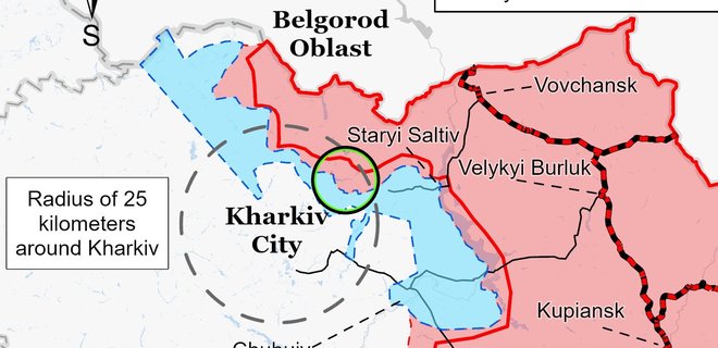 Контрнаступ ЗСУ на північ від Харкова може скоро дійти до кордону Росії – аналітики США - Фото