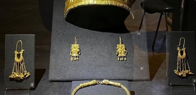 Россия украла скифское золото из музея в оккупированном Мелитополе - Фото
