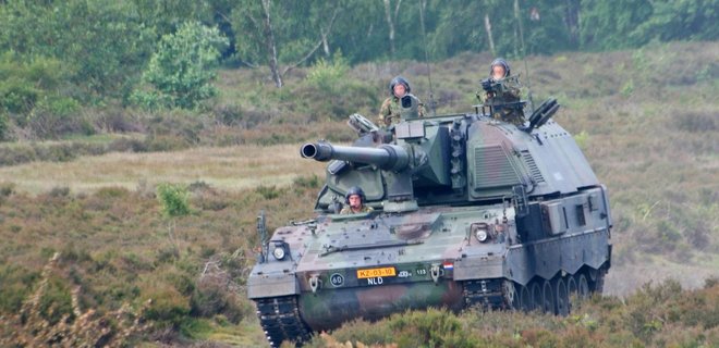 Нидерланды дают Украине десятую часть своего парка САУ Panzerhaubitze 2000 - Фото