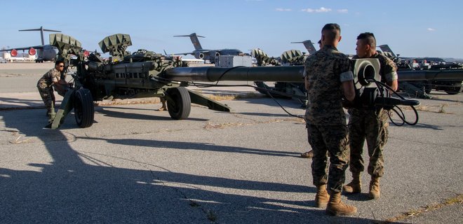 В Пентагоне показали отгрузку гаубиц М777 для Украины – фото - Фото