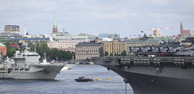 В Балтийском море начались широкомасштабные учения НАТО с участием Швеции и Финляндии - Фото