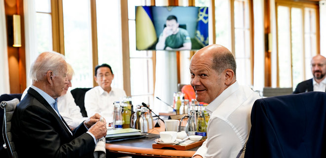 Зеленский выступил на саммите G7: просил системы ПВО и гарантии безопасности - Фото