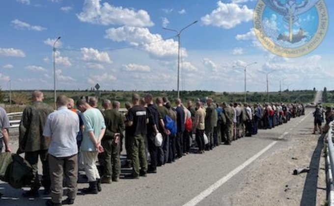 Розвідка показала фото і відео звільнених із полону українських військових