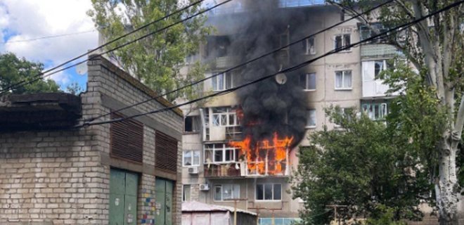 Россияне ударили по центру Краматорска: есть жертвы, начались пожары – фото, видео - Фото