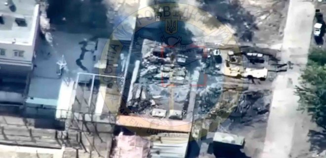 Военные дроном-камикадзе ударили по позициям оккупантов возле Запорожской АЭС: видео - Фото