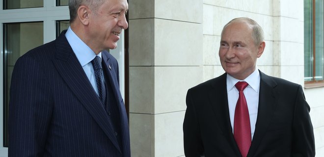 Ердоган: Туреччина має особливі й позитивні  відносини з Путіним - Фото