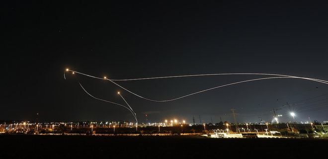 В Израиле Железный купол сбил 97% палестинских ракет - Фото