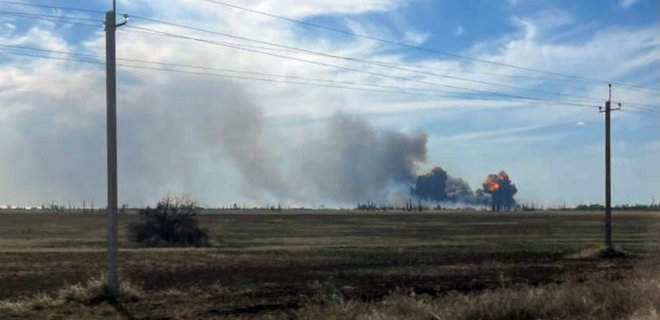 Украина стояла за тремя взрывами на российских военных объектах в Крыму – CNN - Фото