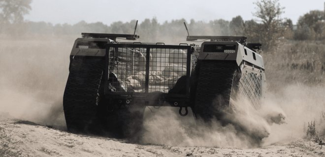 Україна отримала з Естонії гусеничні безпілотники для вивезення поранених із поля бою – фото - Фото