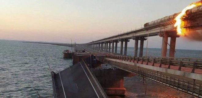 В СБУ намекнули, кто стоит за подрывом Крымского моста - Фото