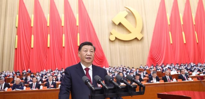 Си Цзиньпин открыл юбилейный съезд Компартии Китая обещанием покорить Тайвань - Фото