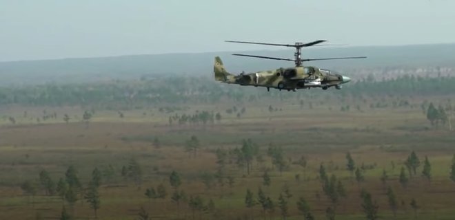 ВСУ уничтожили второй за день российский ударный вертолет Ка-52 - Фото