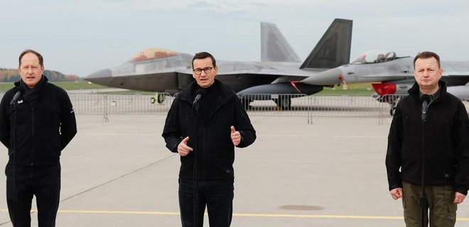 Звено F-35 будет расположено в центре Польши. Моравецкий вспомнил слова Наполеона об армии - Фото