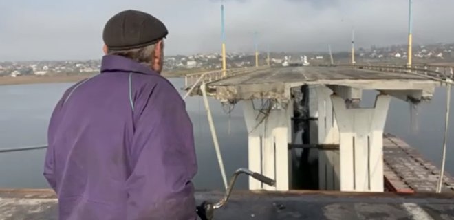 Россияне подорвали и обрушили Антоновский мост под Херсоном – фото и видео - Фото
