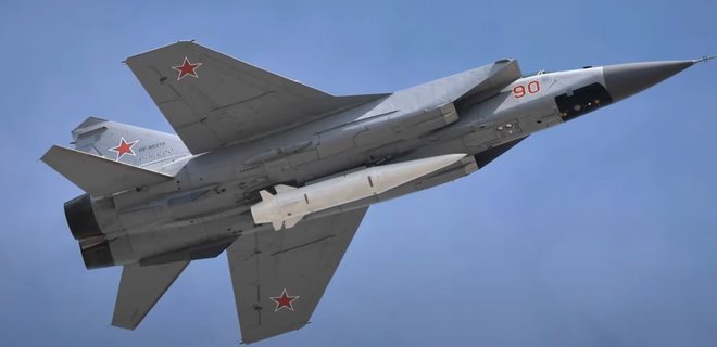 На МіГ-31 росіян у Білорусі вперше помітили ракету 