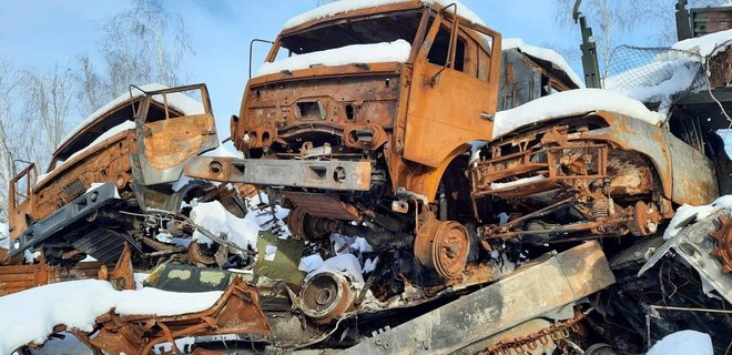 У Токмак завезли понад 10 автомобілів із пораненими та вбитими окупантами – Генштаб - Фото