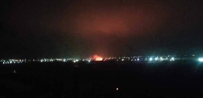 У Мелітополі пролунали вибухи та почалася пожежа – фото, відео - Фото