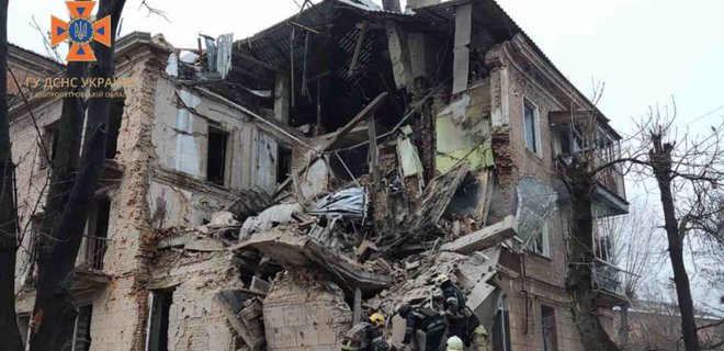 В Кривом Роге поврежден жилой дом, в Харькове – 