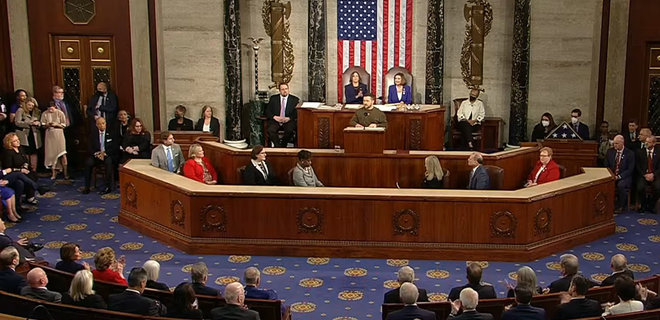 Зеленский выступит в Сенате США и встретится с фракциями обеих партий – СМИ - Фото