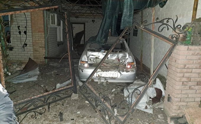 Россия ночью ударила ракетами по пригороду Запорожья – фото