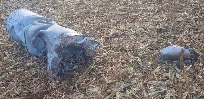 Не долетела: Нацполиция Киевской области показала обломки сбитой ракеты X-55 – фото - Фото