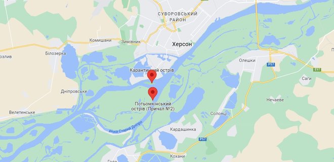 ВСУ опровергают освобождение Большого Потемкинского: Остров в серой зоне и простреливается - Фото