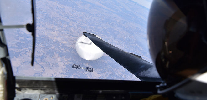Китайский воздушный шар шпионил за США при помощи американской электроники – WSJ - Фото