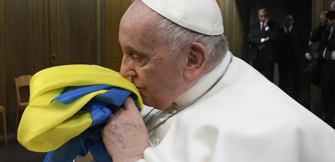 Папа римский хочет посетить Киев, но условий для визита еще не возникло – Ватикан - Фото