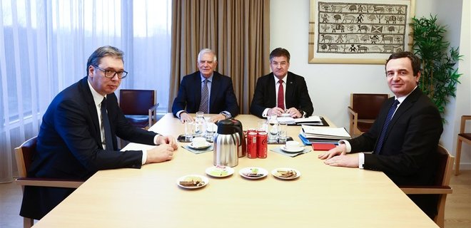 Сербія і Косово підтримали план Євросоюзу з нормалізації відносин - Фото