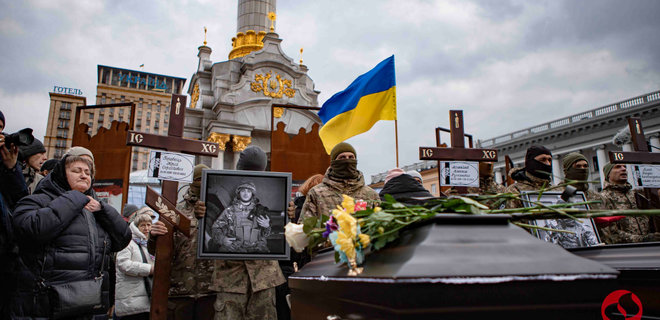 У Києві попрощалися з військовими, які робили 