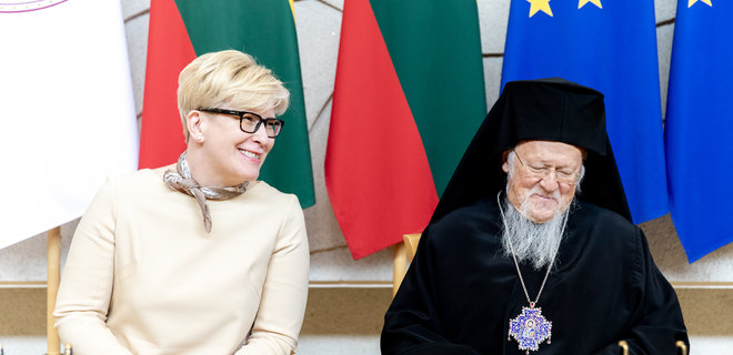 Литва ведет переговоры с Варфоломеем о создании в стране экзархата Вселенского патриархата - Фото