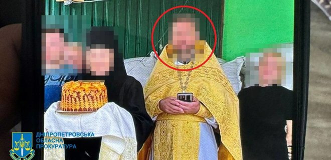 У Дніпрі затримано священника УПЦ МП: прокуратура заявляє, що розбещував рідних доньок - Фото