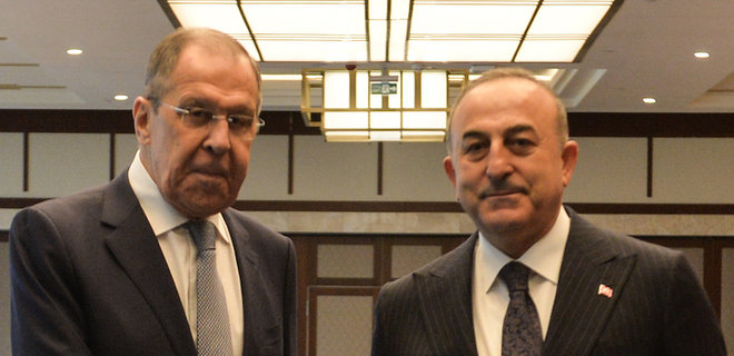 Глава МИД Турции встретился с Лавровым. Говорит: Нужно скорее закончить войну переговорами - Фото
