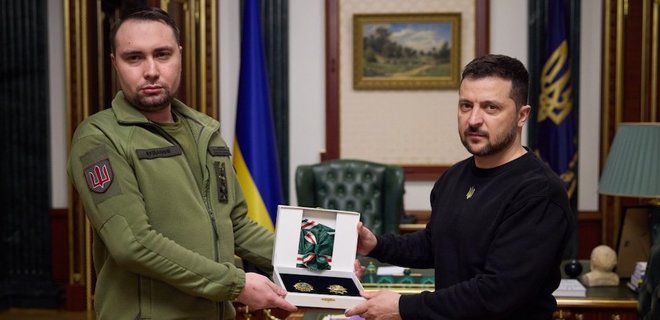 Зеленский награжден высшими орденами Чеченской Республики Ичкерия. Вручал Буданов — фото - Фото