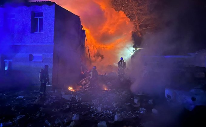 Ночной удар дронами по Одессе. Россияне разрушили рекреационный объект – фото