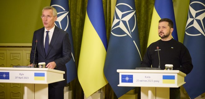 НАТО готується дати відповідь Зеленському щодо членства на саміті у Вільнюсі – Столтенберг - Фото