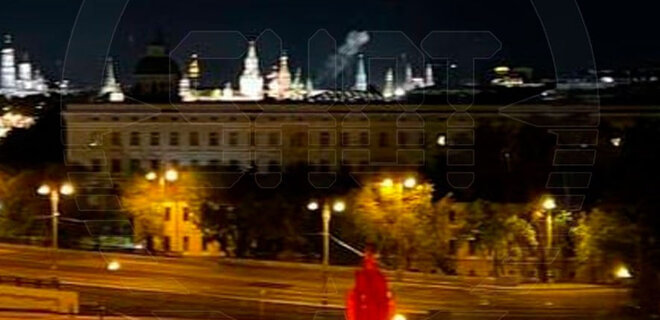 Неизвестные дроны атаковали ночью Кремль. Путин пока не пострадал – видео - Фото