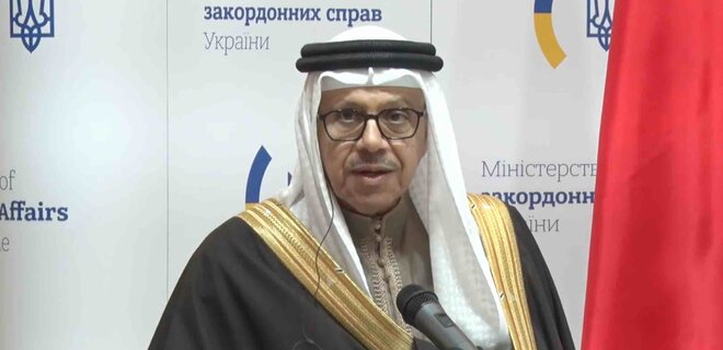 Глава МИД Бахрейна в Киеве озвучил свою позицию по поводу войны и путей ее прекращения - Фото