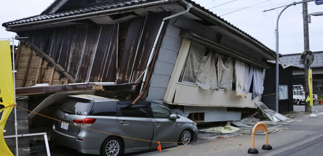 В Японии второй раз за неделю произошло сильное землетрясение - Фото