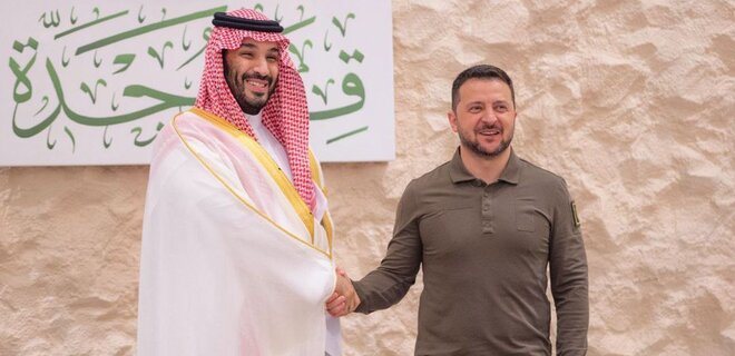 Зеленский встретился с наследным принцем Саудовской Аравии – фото - Фото