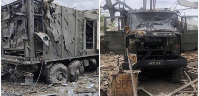 В сети появились фото уничтоженного российского С-400. Пишут об ударе ВСУ по оккупантам - Фото