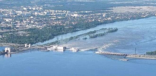 Nova Kakhovka dam collapse threatens Zaporizhzhia nuclear plant, Energoatom says - Photo