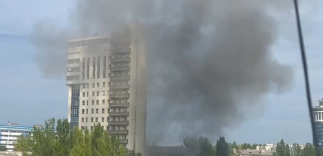 Что-то взорвалось во временно оккупированном Донецке – видео - Фото