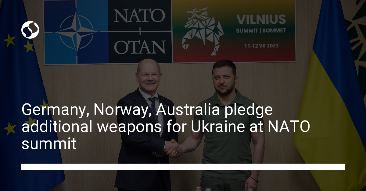 Germany, Norway, Australia Pledge Additional Weapons For Ukraine At ...