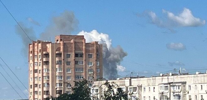 Стратком підтвердив знищення ракетного складу окупантів у Ювілейному Луганській області. - Фото