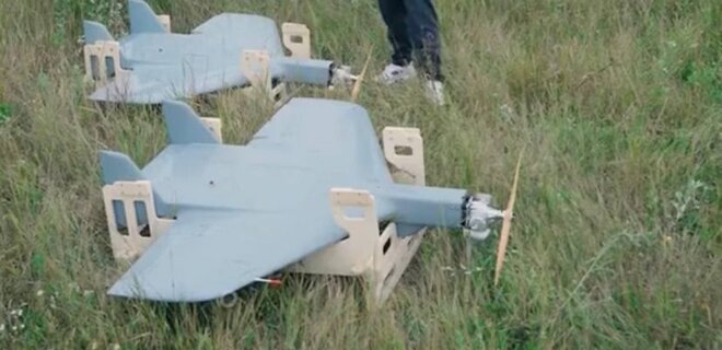 Появились изображения украинского дрона-камикадзе 