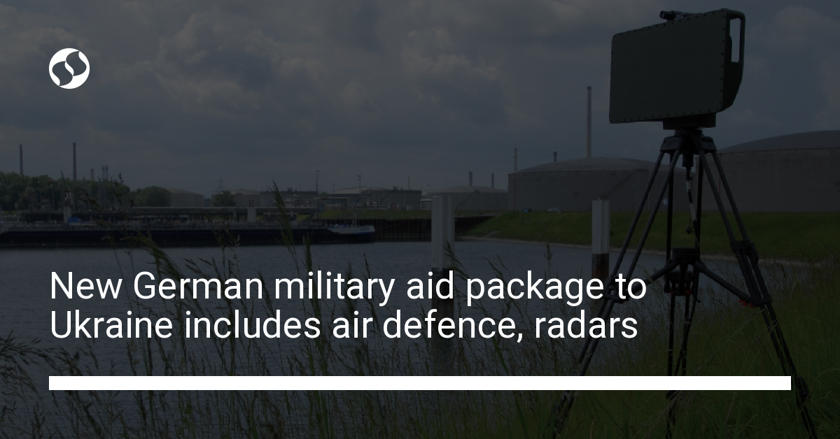 New German Military Aid Package To Ukraine Includes Air Defence, Radars ...