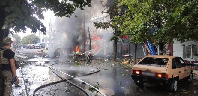 Константиновка. Россия ударила по городу из комплекса С-300 6 сентября – СБУ - Фото