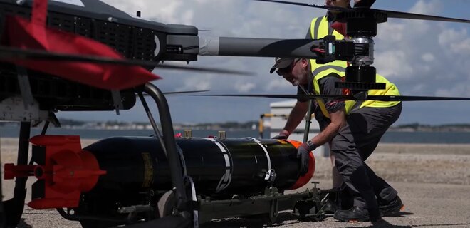 Важкий дрон-торпедоносець показали на морських навчаннях НАТО в Португалії – відео